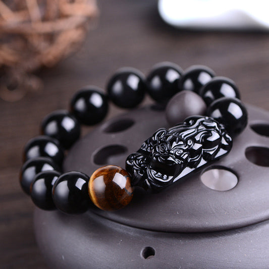 Black Obsidian Bracelet