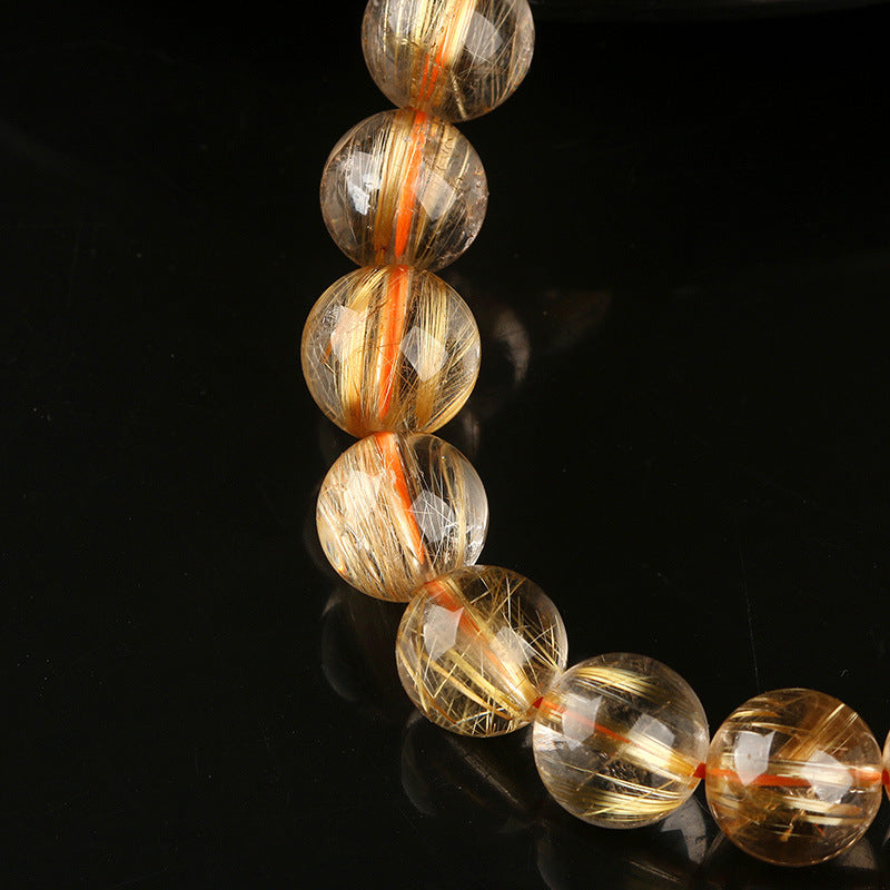 Golden Rutile Quartz Bracelet