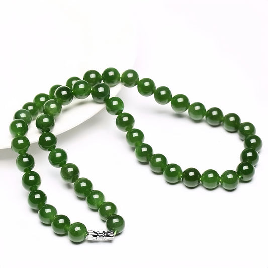 Green Jade Bracelet(10mm)