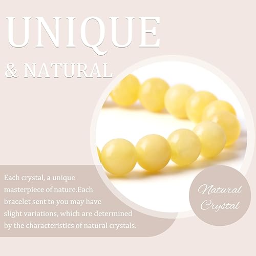 Nature Yellow Jade Bracelets