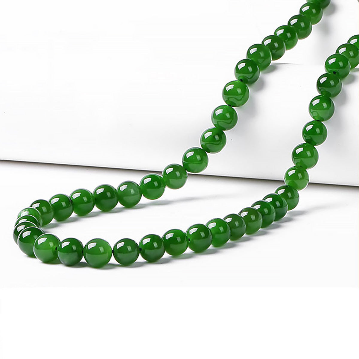 Green Jade Bracelet(10mm)