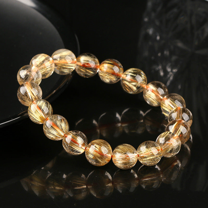 Golden Rutile Quartz Bracelet