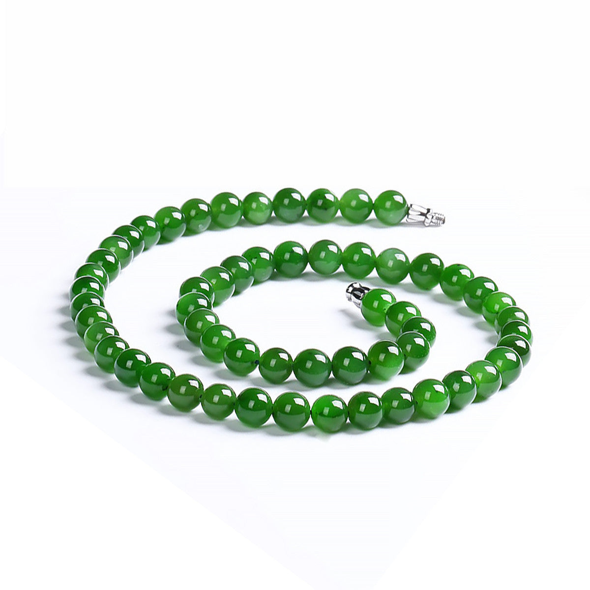 Green Jade Bracelet(10mm)