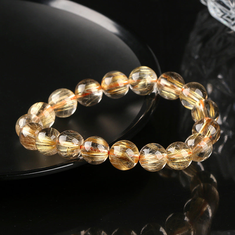 Golden Rutile Quartz Bracelet
