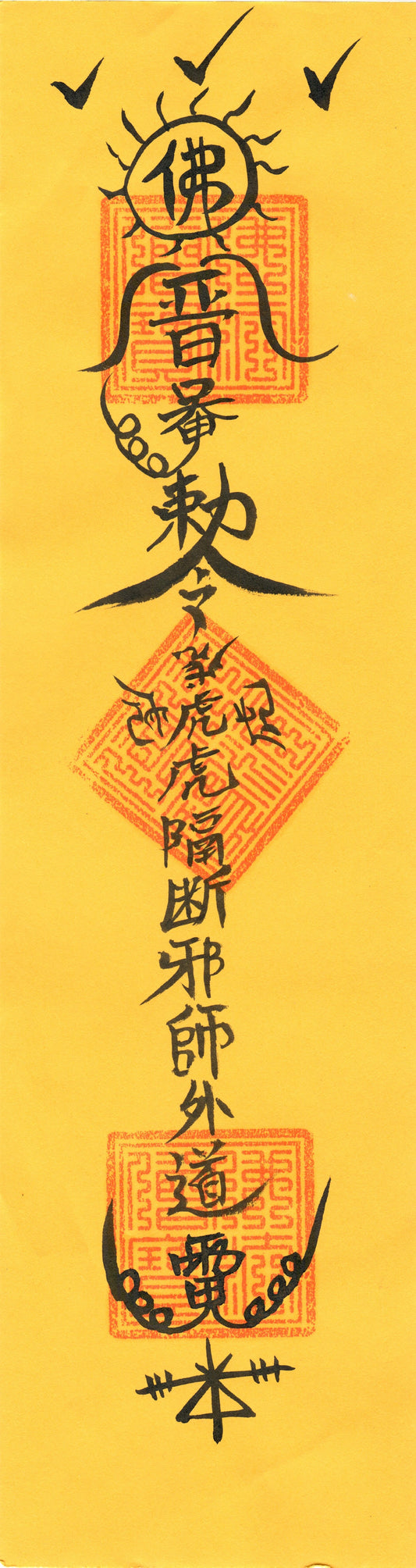 Taoist talisman- Amulet