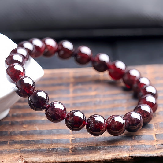 Natural Garnet Bracelet