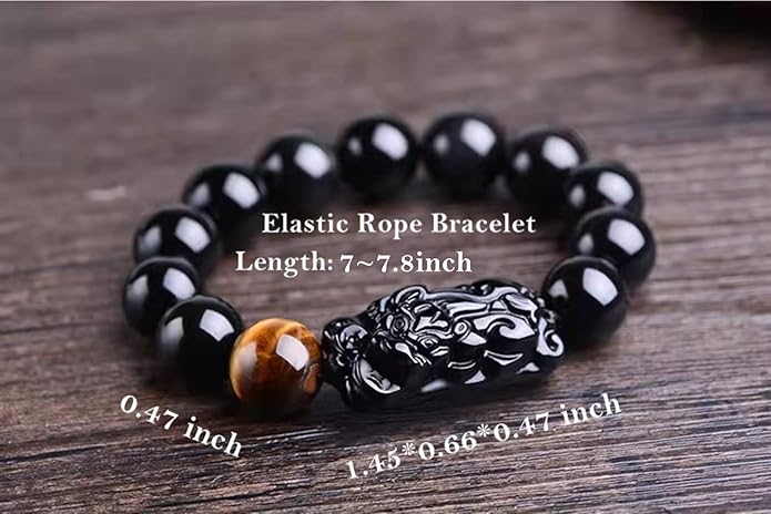 Black Obsidian Bracelet