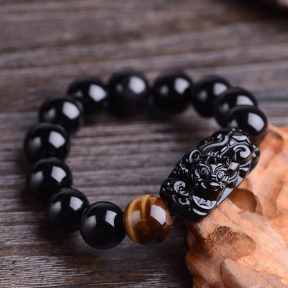 Black Obsidian Bracelet
