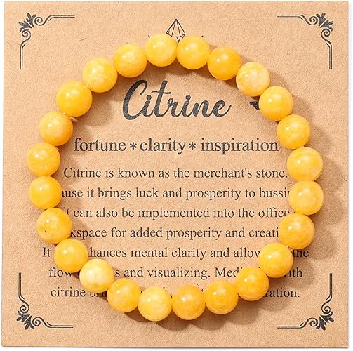 Nature Yellow Jade Bracelets