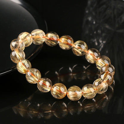 Golden Rutile Quartz Bracelet