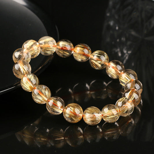 Golden Rutile Quartz Bracelet