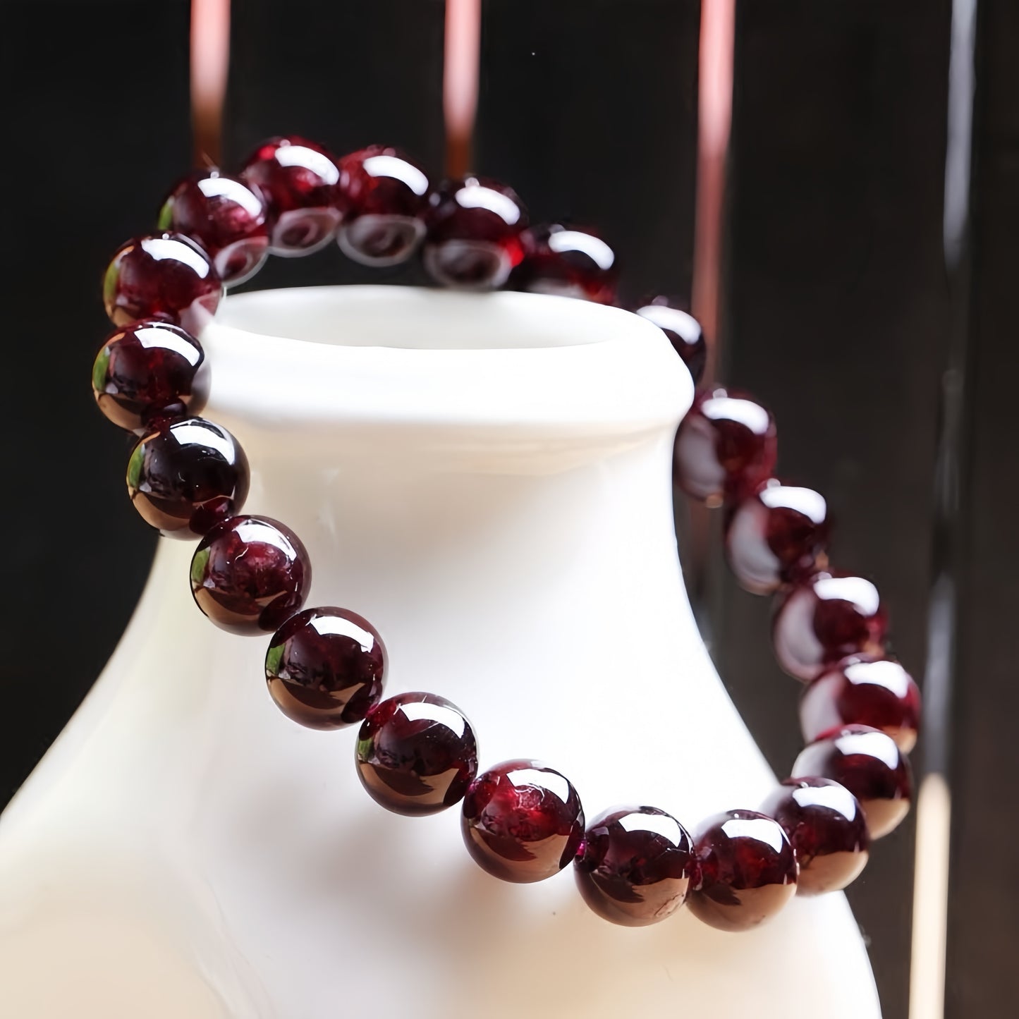 Natural Garnet Bracelet