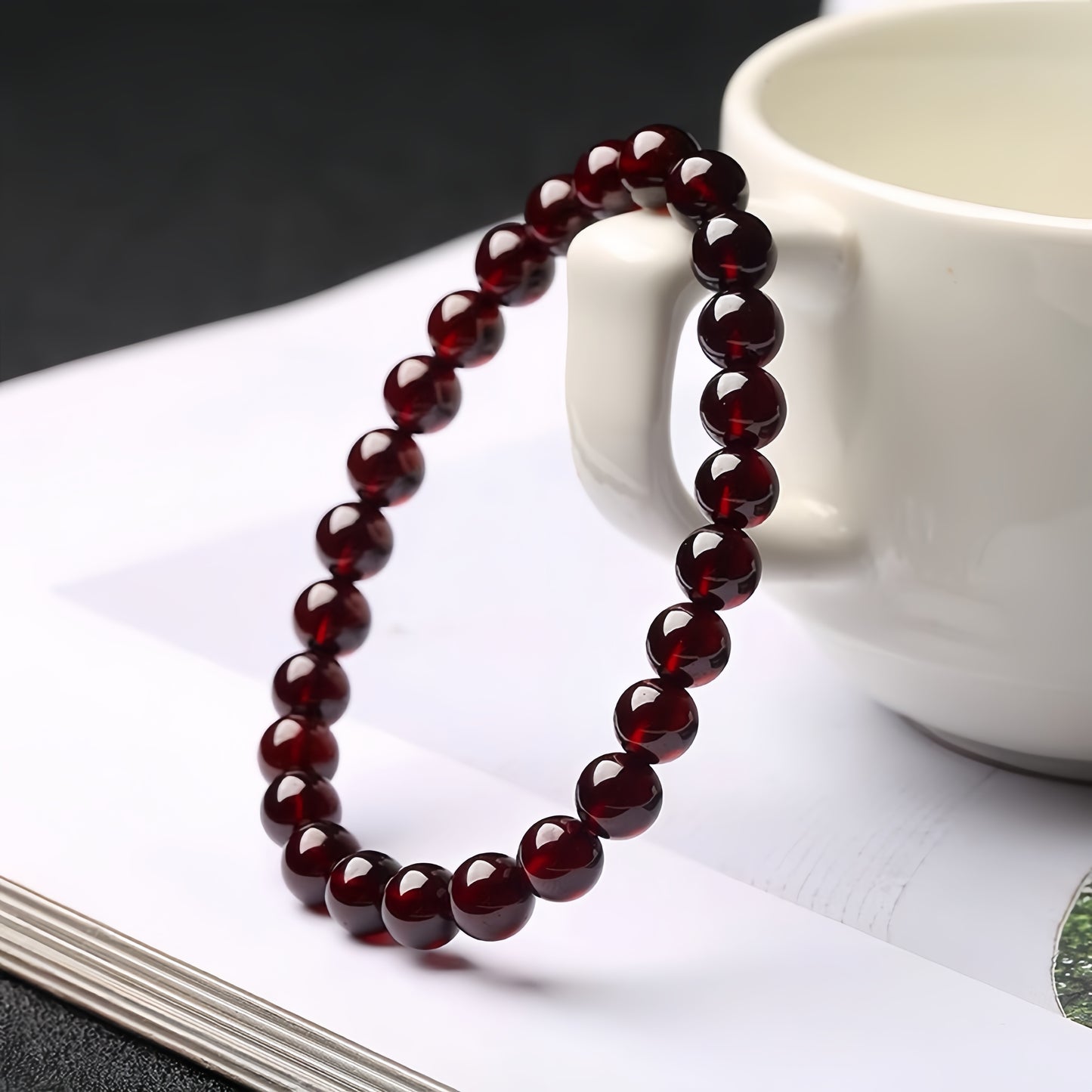 Natural Garnet Bracelet