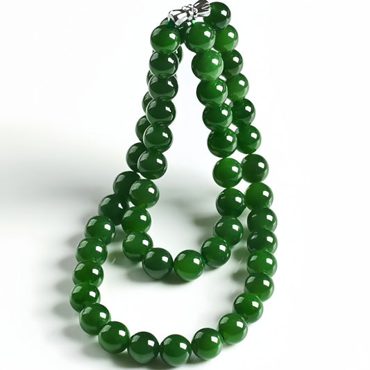 Green Jade Bracelet(10mm)