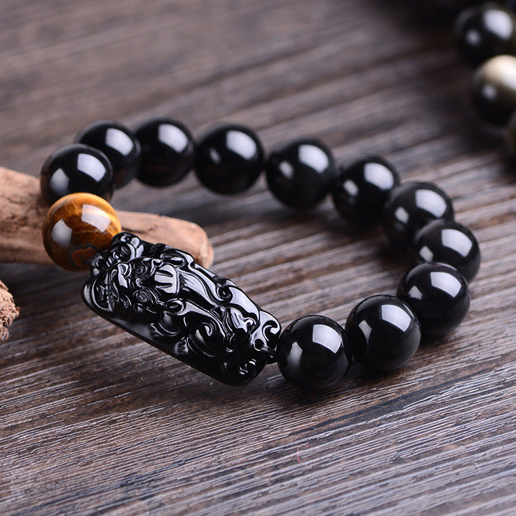 Black Obsidian Bracelet