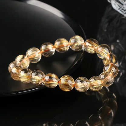 Golden Rutile Quartz Bracelet