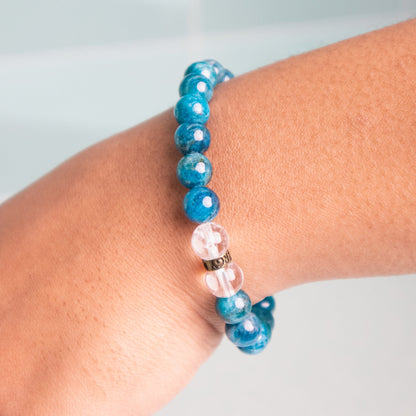 Blue Apatite Bracelet